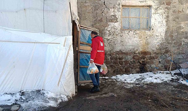 Kızılay Ağrı Şubesi, ihtiyaç sahiplerine umut olmaya devam ediyor