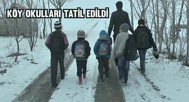Taşımalı sistem ve köy okullarına kar tatili