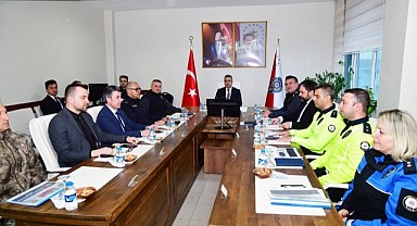 Vali Çiçek, asayiş tedbirlerini gözden geçirdi