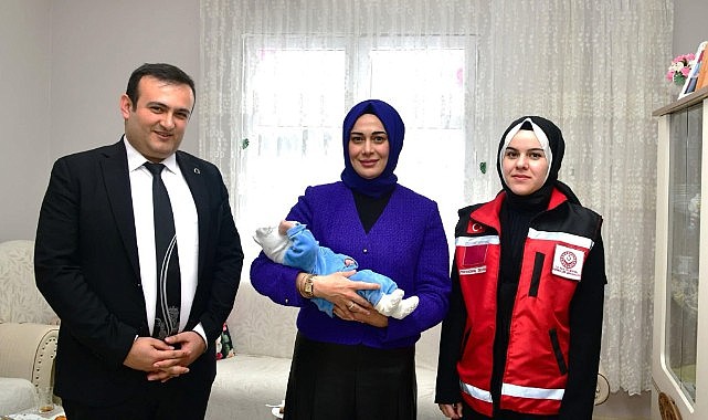 Vali eşi Berna Çiçek'ten anlamlı ziyaret