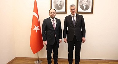 Vekil Koç, Bakan Memişoğlu ile görüştü