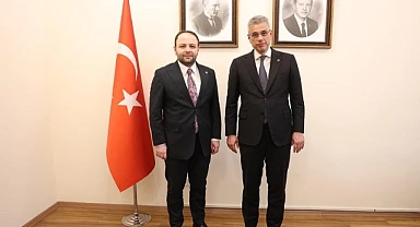 Vekil Koç, Bakan Memişoğlu ile görüştü