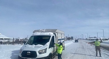 Ardahan İl Jandarma'sından sıkı denetim