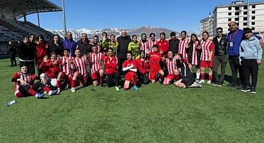 Ardahan’ın kızları Iğdır’ı gol yağmuruna tuttu