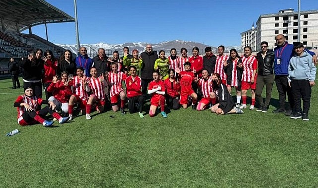 Ardahan’ın kızları Iğdır’ı gol yağmuruna tuttu