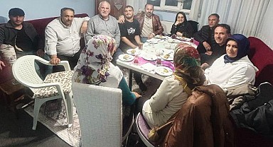 Başkan Aydın, vatandaşların iftar sofrasına konuk oldu