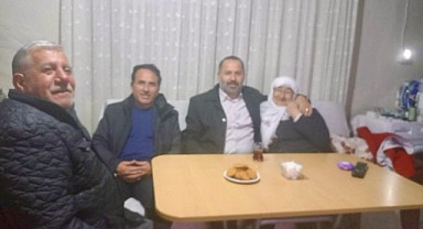 Başkan Aydın, yeter teyze'nin iftar konuğu oldu