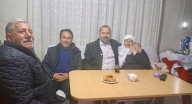 Başkan Aydın, yeter teyze'nin iftar konuğu oldu