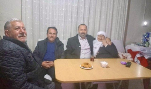 Başkan Aydın, yeter teyze'nin iftar konuğu oldu