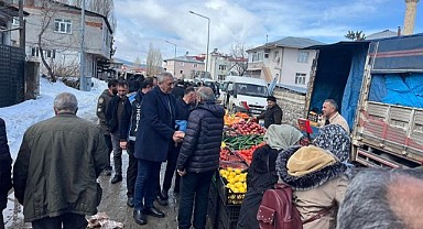 Başkan dert dinledi, zabıta denetledi