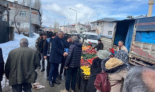 Başkan dert dinledi, zabıta denetledi