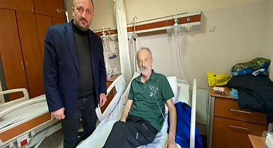 Başkan Engin’den eski antrenöre vefa ziyareti