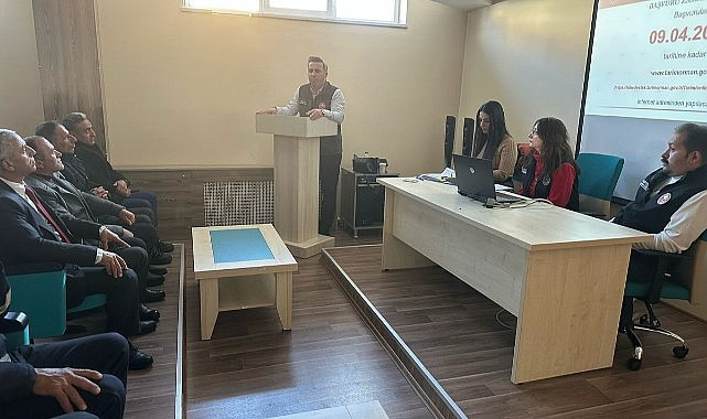 Hibe destekleri için Ardahan’da çiftçilere eğitim verildi