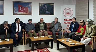 Huzurevi sakinleri ve aileleri iftarda buluştu