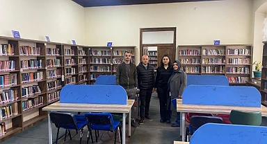 İl Halk Kütüphanesi gözden geçirildi
