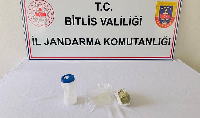 Jandarmadan uyuşturucu operasyonu