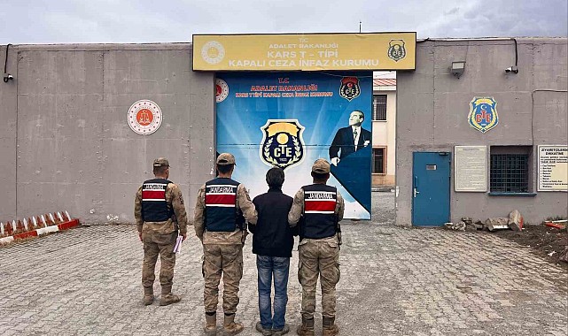 Kağızman'da aranan 1 kişi yakalandı