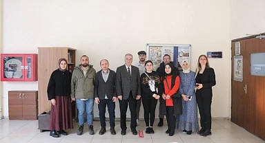 Müdür Sonkaya, gençlerle buluştu