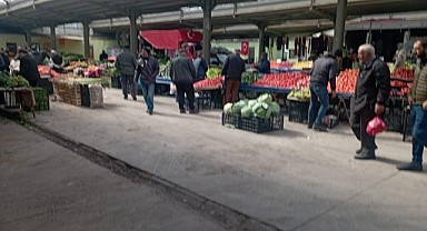 Pazarda Ramazan yoğunluğu