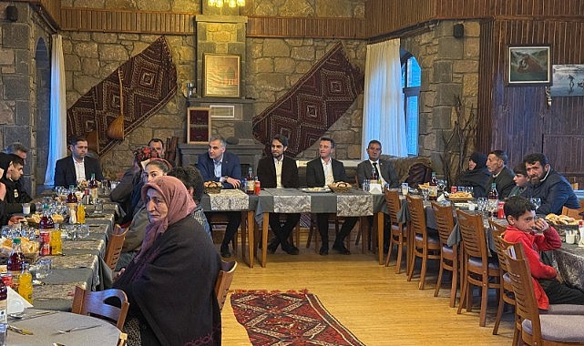 Şehit ve gazi aileleri iftar yemeğinde buluştu