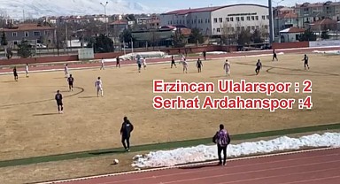 Serhat Ardahanspor Erzincan’dan galibiyetle döndü