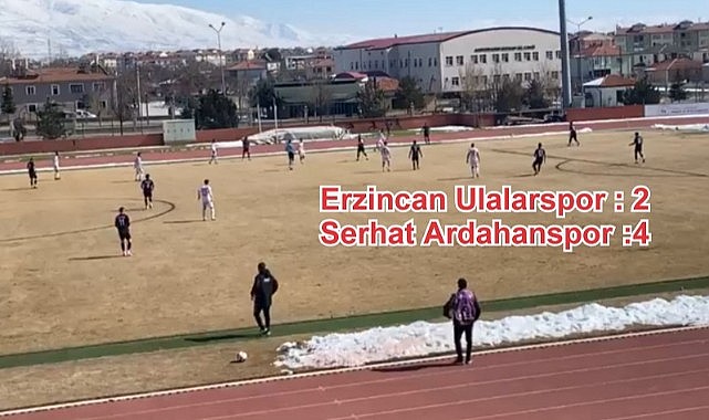 Serhat Ardahanspor Erzincan’dan galibiyetle döndü