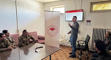 Tarım Müdürlüğü, Jandarma personeline hayvan nakilleri hakkında sunum yaptı