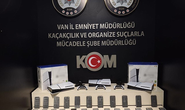 Van'da gümrük kaçakçılığı operasyonları