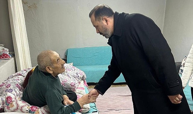 Vatandaşlara moral oldu! Başkan Aydın'dan ramazan ziyareti