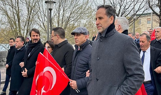 Vekil İncesu, protesto yürüyüşüne katıldı