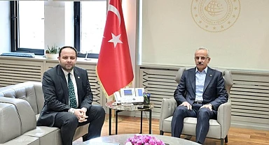 Vekil Koç, Ulaştırma Bakanı Uraloğlu ile görüştü