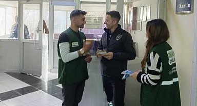 Yeşilay Ardahan Şubesi, Posof'ta öğrencilere bilgilendirme yaptı