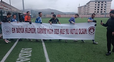 Aile Yılı, futbol sahasında hayat buldu