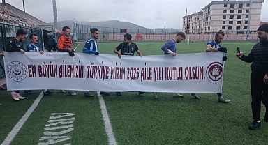 Aile Yılı, futbol sahasında hayat buldu