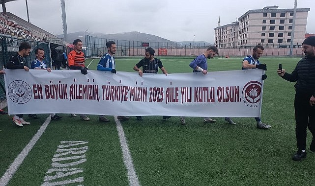 Aile Yılı, futbol sahasında hayat buldu