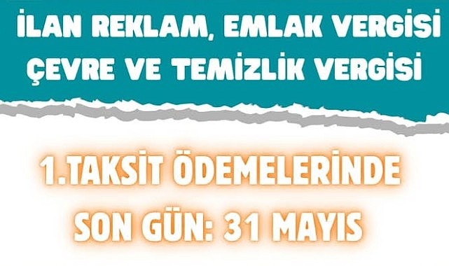 Ardahan Belediyesi uyardı! Son gün 31 Mayıs