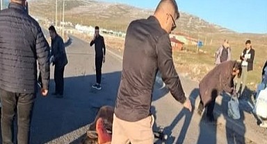 Ardahan’da feci kaza: Dolmuş at üstündeki gence çarptı