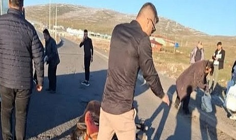 Ardahan’da feci kaza: Dolmuş at üstündeki gence çarptı