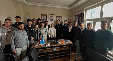 Ardahanlı ülkücüler bayramlaştı