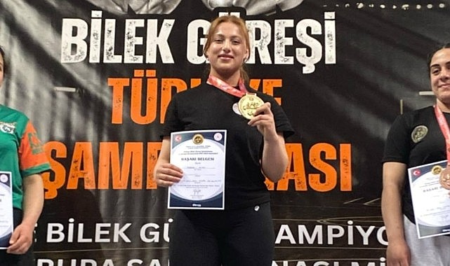Aybüke Yıldız Türkiye şampiyonu oldu!