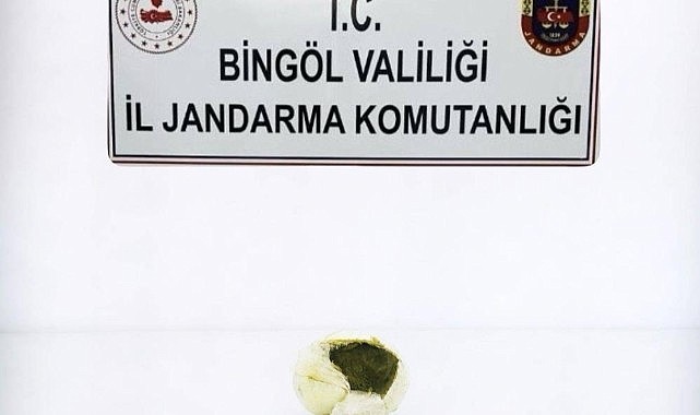 Bingöl’de jandarmadan uyuşturucu operasyonu