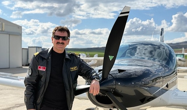 Çocukluk hayali sınır tanımayan pilot: Bozkırın ortasına hava parkı kurdu