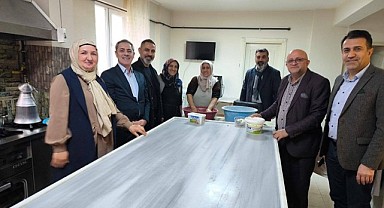 Dağ, Göle Kadın Kooperatifini ziyaret etti