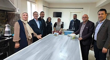 Dağ, Göle Kadın Kooperatifini ziyaret etti