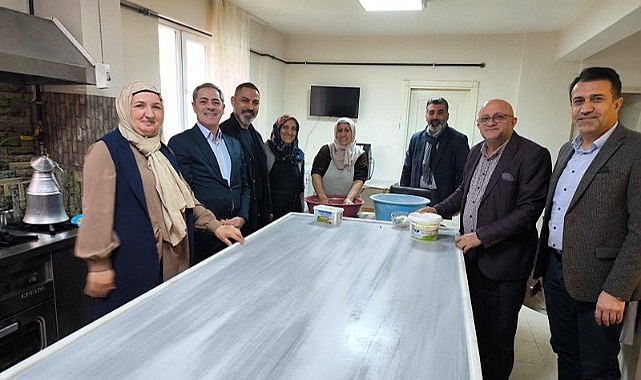 Dağ, Göle Kadın Kooperatifini ziyaret etti