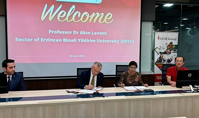 EBYÜ ile UCSI üniversitesi arasında iş birliği anlaşması imzalandı