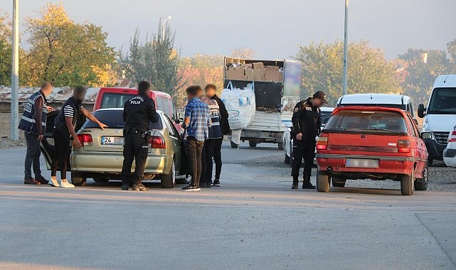 Erzincan’da aranması bulunan 25 şahıs yakalandı