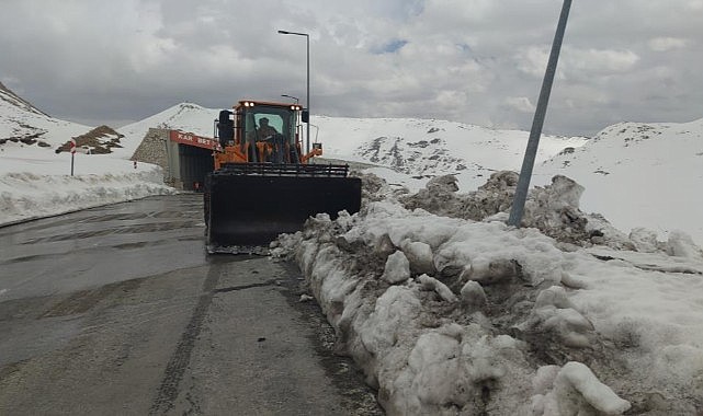 Kar kaplanları Nisan ayında da görevinin başında