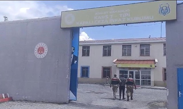 Kars’ta hakkında 4 yıl hapis cezası bulunan 1 kişi yakalandı