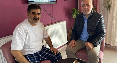 KGK Başkanı Karakaya, meslektaşı Barış Bilgin’e geçmiş olsun ziyaretinde bulundu